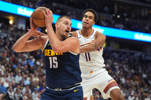Triple-doble de Jokic impulsa a los Nuggets 133