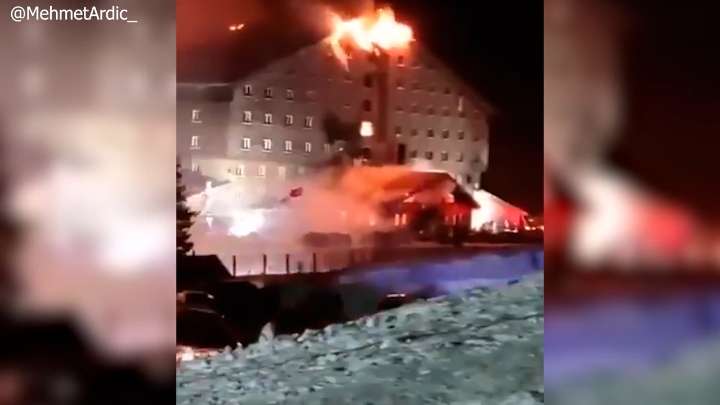 Condenan a cadena perpetua a ocho personas en Turquía tras el incendio de un hotel que se saldó con 78 personas muertas en enero