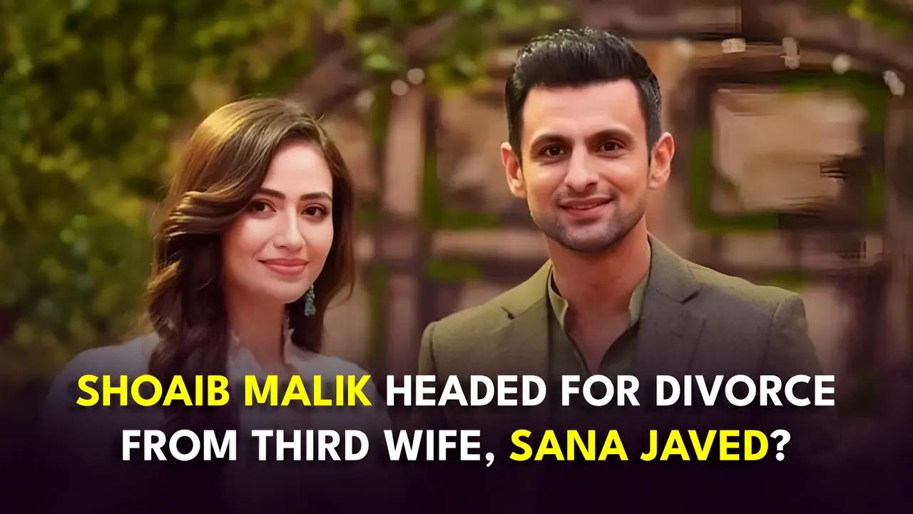 Sania Mirza’s ex Shoaib Malik facing divorce rumours with third wife Sana Javed?