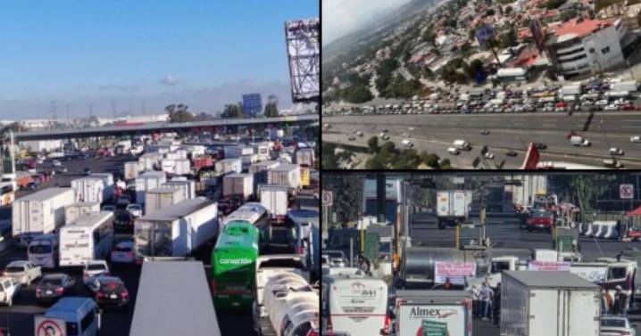 Posponen el Megabloqueo, pero persiste la tensión: transportistas prevén avanzar hacia el Zócalo desde Querétaro, Hidalgo y Edomex