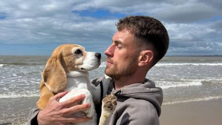 Aaron Ramsey convoca a búsqueda masiva por su mascota ‘Halo’
