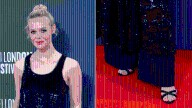 Elle Fanning’s Manolo Blahnik Slingbacks Add a Crystal Spark in London