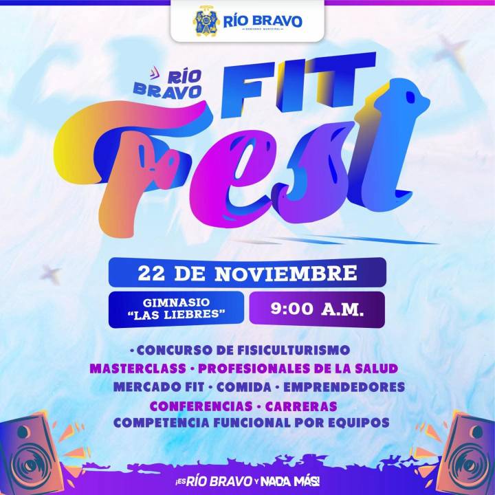 El evento más FIT del año está por llegar: ¡RÍO BRAVO FIT FEST 2025!