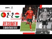 Resumen extendido, Portugal vs Hungría (2-2): video y goles de las Eliminatorias 2026