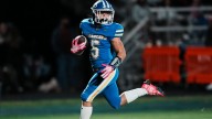 KCD football, behind explosive plays after halftime, handles Holy Cross