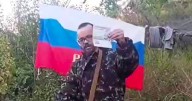 Brit fighting for Putin sets fire to his UK passport in expletive