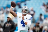 La desafortunada forma de hacer historia de Dak Prescott con los Dallas Cowboys