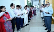 National Unity Day Pledge Ceremony Held at Lok Seva Bhavan
