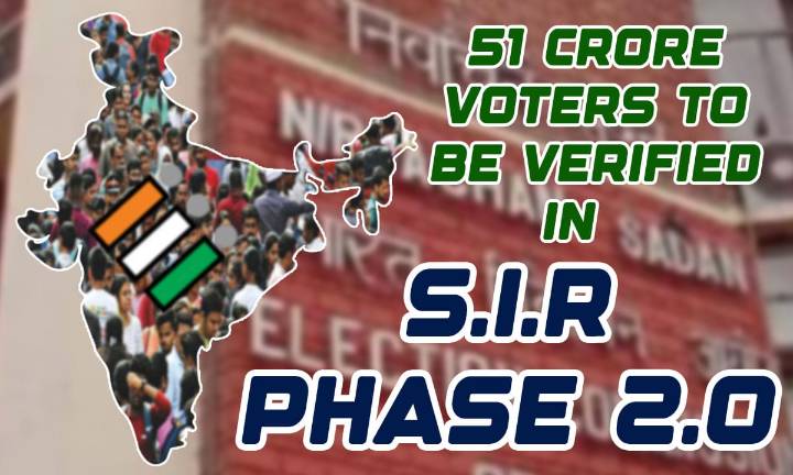 Election Commission Launches Phase 2 of SIR in These 12 States and UTs, 51 Crore Voters to Be Verified