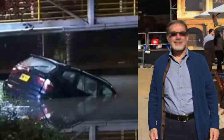 ¡Desgarrador final! Santandereano murió ahogado tras caer con su carro a un caño en Bogotá