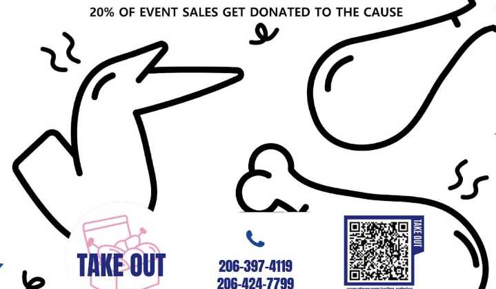 Sodam Chicken will contribute 20% of sales Tuesday to Echo Lake PTA
