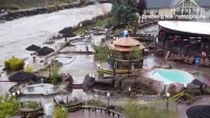 Floodwaters impact popular resort in Pagosa Springs