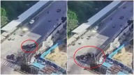 Hyderabad Accident Video: Speeding BMW Rams Into Vehicles Waiting At Red Signal; 1 Injured