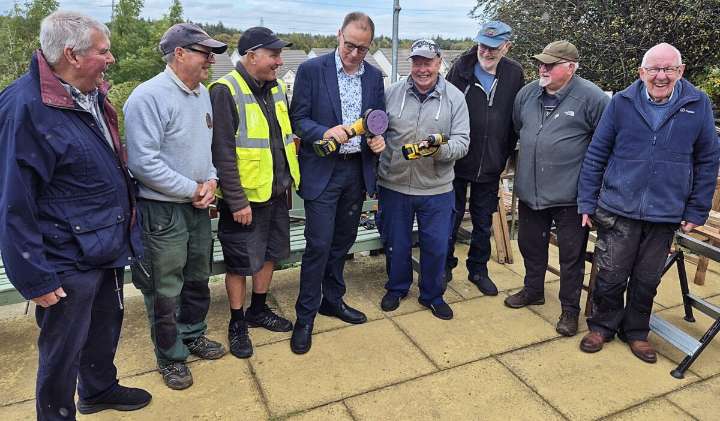 MP praise for Pentlands Men's Shed - The Edinburgh Reporter