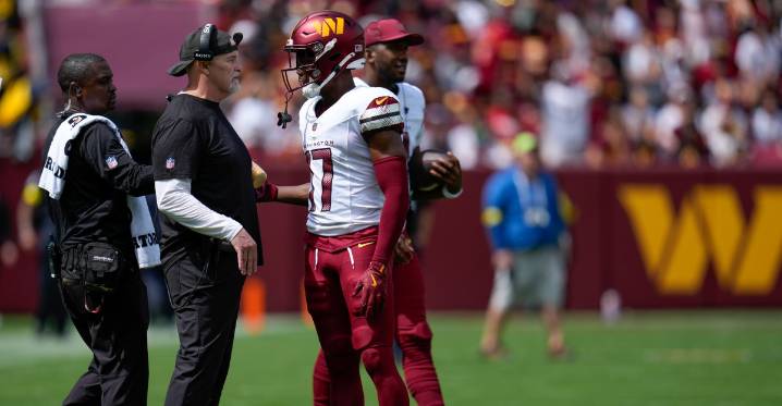 Dan Quinn: Jayden Daniels to practice all week; Terry McLaurin OUT again