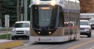 The Hop service suspended for overhead wire repair