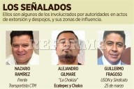 Van contra extorsión de fachada sindical