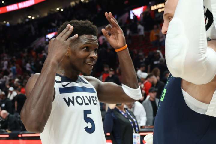 Frederick: One game in, Anthony Edwards looks unguardable, and everything seems possible