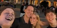 La felicidad de Matías Martín paseando por Roma con sus tres hijos: “Lo que más amo”