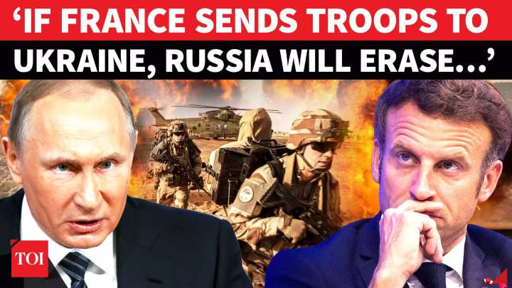 Russia’s Roaring Message For Macron As France 'Mulls Sending Troops To Ukraine'