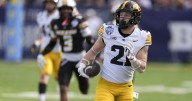Why Kaden Wetjen reminds Iowa special teams coordinator LeVar Woods of a Hawkeye legend