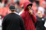 Commanders’ Jayden Daniels returns to practice and says he plans to play against the Chargers