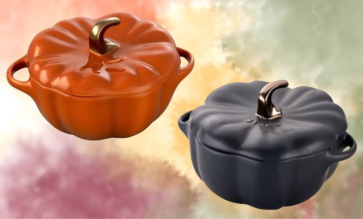 Target’s Staub Ceramic Pumpkin Cocotte is on sale with free shipping