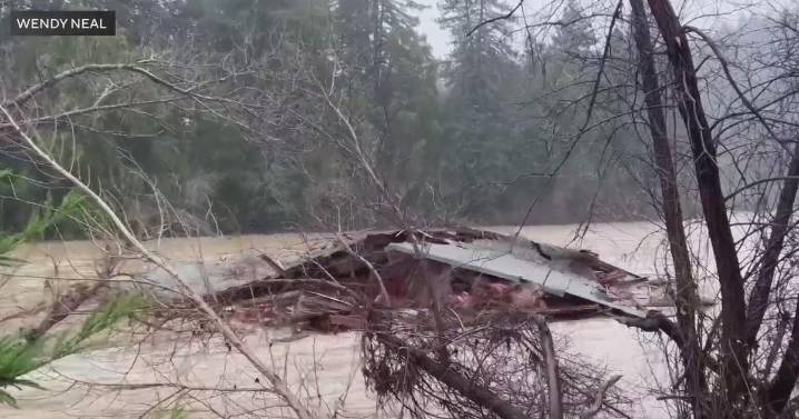 Russian River communities on alert as previous storm caused landslide