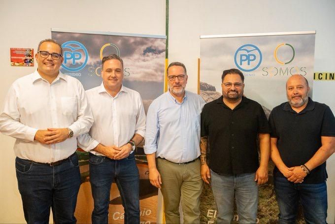 Somos se integra en el PP de Ingenio para sellar un proyecto político conjunto