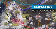 Jueves de lluvias extremas: “Priscilla” marca el clima en México