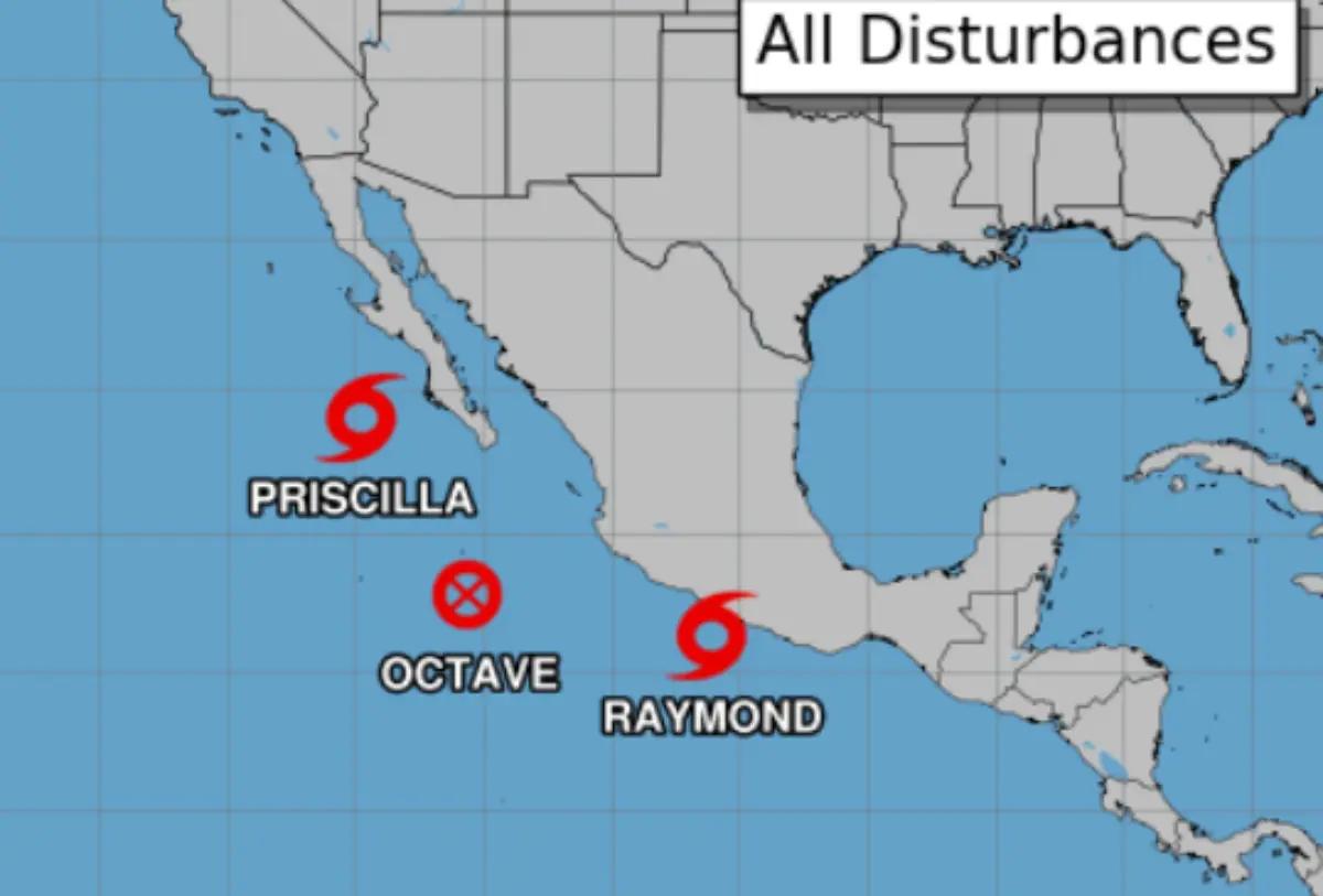 Tormenta tropical “Raymond” se forma en el Pacífico; advierten por lluvias fuertes en Jalisco