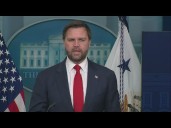 LIVE: JD Vance joins White House briefing