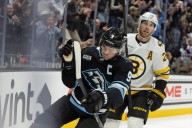 Bruins lose fourth straight despite David Pastrnak’s two goals