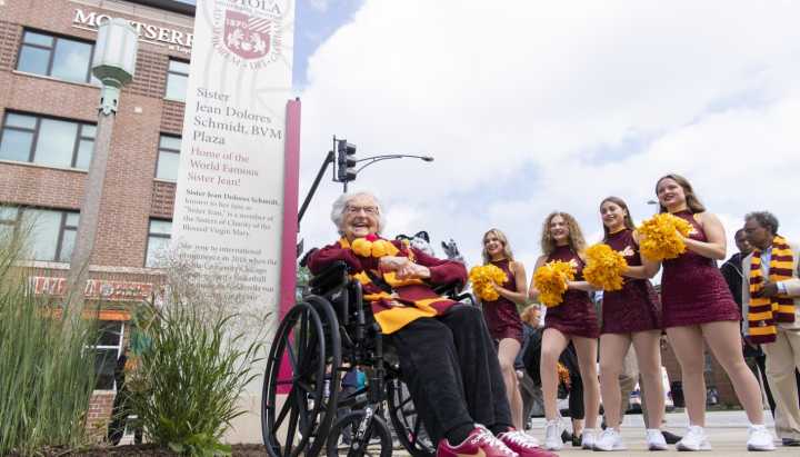 Students remember Loyola’s beloved Sister Jean: 'She was a safe person to talk to'