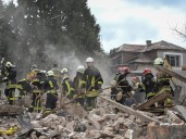 Five killed across Ukraine in overnight Russian attacks