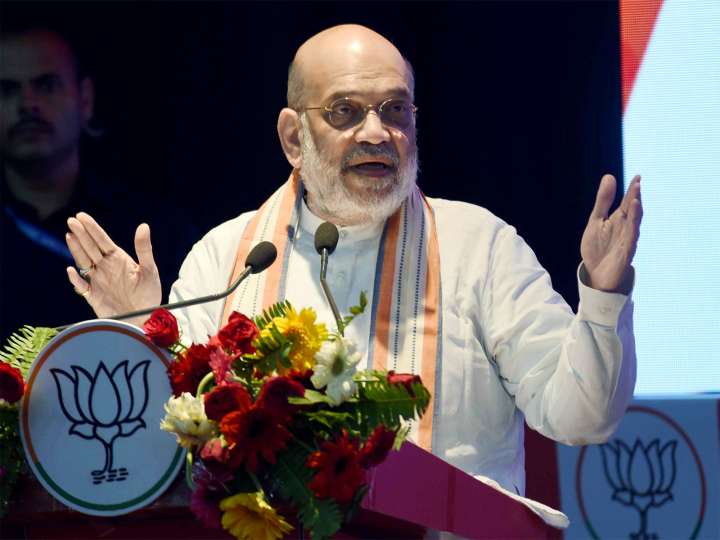 "Every time they insult PM Modi, lotus blooms from mud": Shah