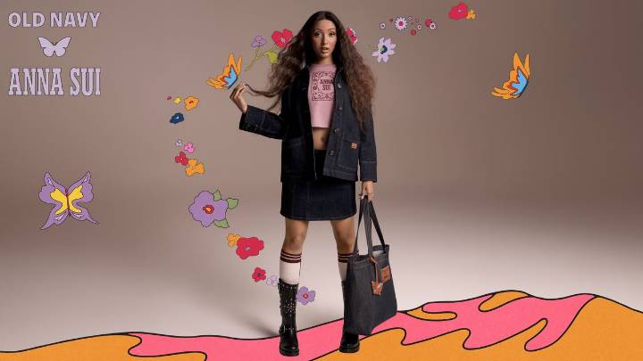 A First Look at Old Navy x Anna Sui Featuring PinkPantheress