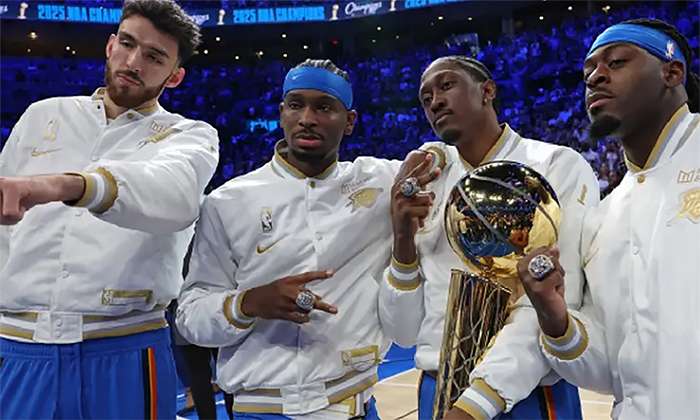 Thunder debuta con triunfo ante Rockets al iniciar la temporada de la NBA