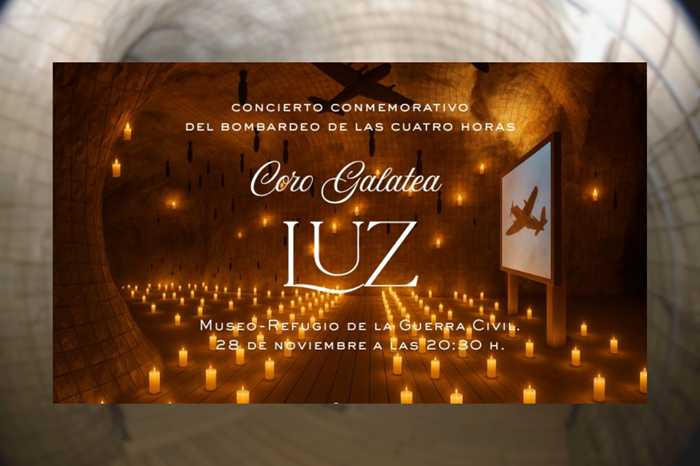 El Museo Refugio de la Guerra Civil celebrará un concierto conmemorativo del bombardeo de las cuatro horas