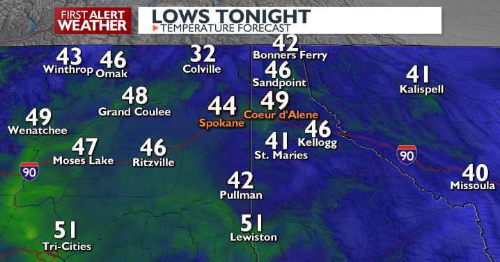 Sunshine and cool breezes heading into the weekend