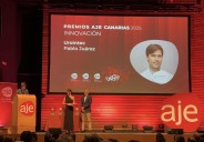 El Dr. Pablo Juárez del Dago Anaya, galardonado con el Premio AJE Canarias a la Innovación 2025