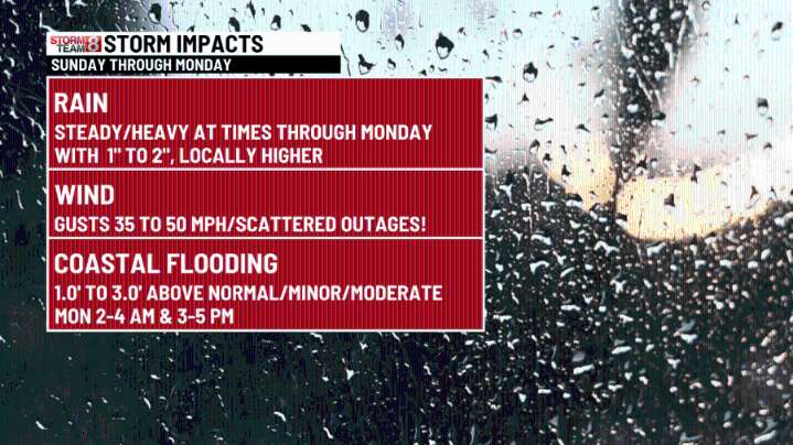 Thousands without power as nor'easter passes through Connecticut