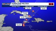Hurricane Melissa intensifies to Category 5 storm