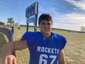 Football: Aidan Nuno puts all on line for Burlington Central