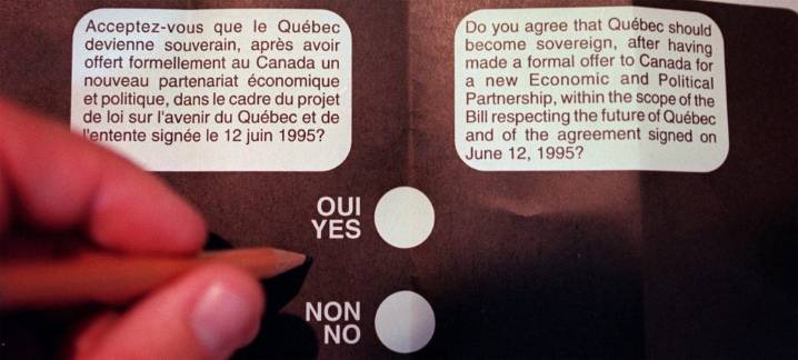 Quebec’s sovereignty question lingers, 30 years after 1995 referendum