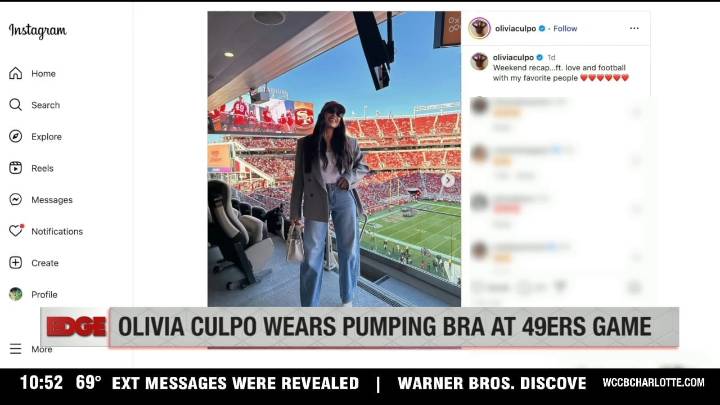 The Edge: Leave Olivia Culpo and her game day outfits alone