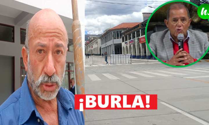 Alcalde de Huaraz debe ser denunciado por cerrar la plaza de armas