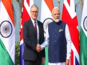 PM Narendra Modi meets UK PM Keir Starmer in Mumbai [ FULL VIEW ]