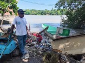 Familias de Tampico, Tamaulipas evacuan colonia ante incremento gradual del Pánuco 