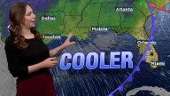 Big blast of cool air blows into Central Florida. Wake